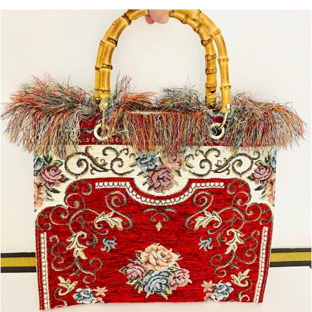 NWOT Cotton House unique bag.